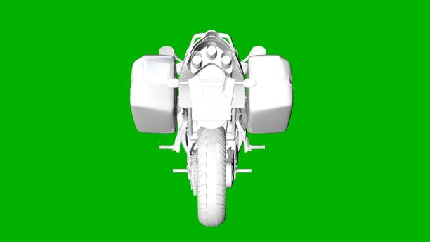 istock isolated white 3d rendering of a motor on a green background 871296266