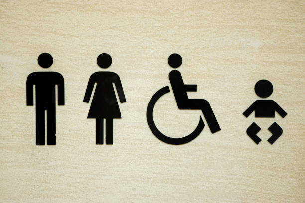 istock Toilet sign 871300824