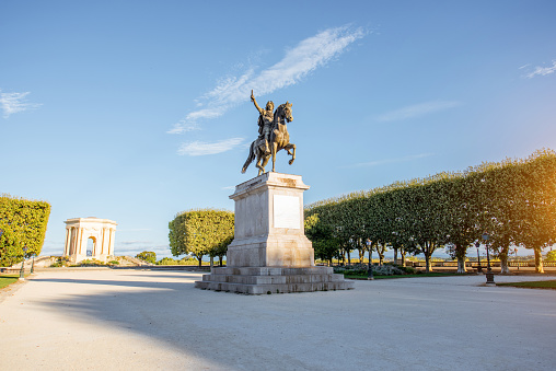 Ciudad de Montpellier en Francia photo