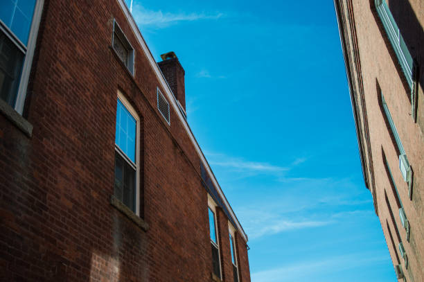 istock Brick Buildings Against the Sky 871331064