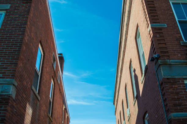 istock Brick Buildings Against the Sky 871331088