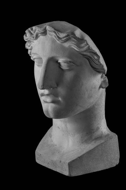 istock White plaster bust sculpture portrait. 871332756