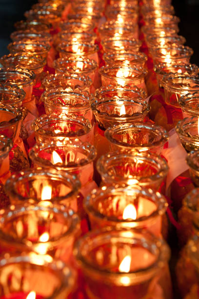 istock Candles in place of worship 871336314