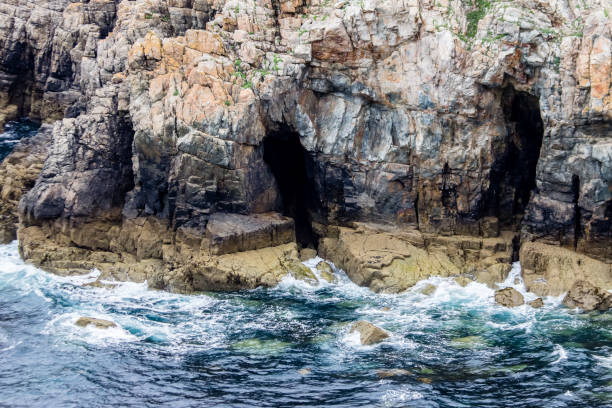 istock rocky coast at the Pointe de Dinan, Brittany 871349960