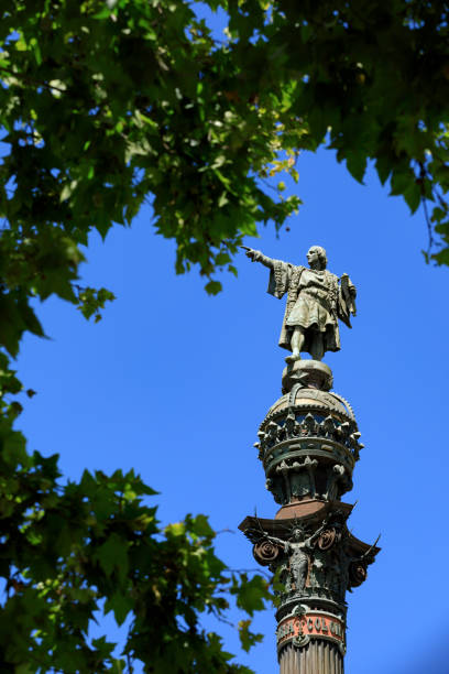 istock Mirador de Colom in Barcelona 871350334