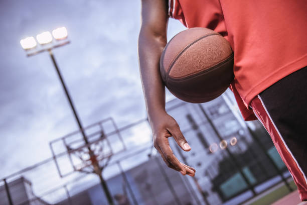 istock Afro American basketball player 871362152
