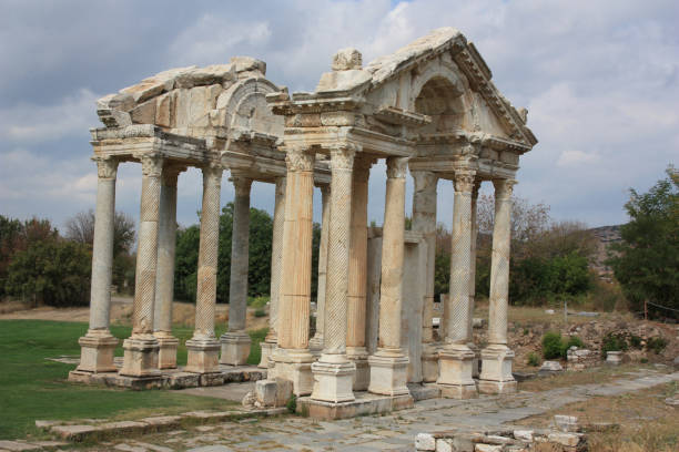 istock The monumental gateway or tetrapylon- Aphrodisias 871373432