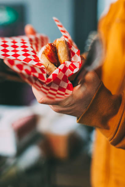 istock Street Food Hot Dog 871379470