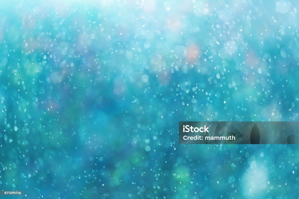 defocused turquise underwater background water bokeh effect Spirituality Stock Photo