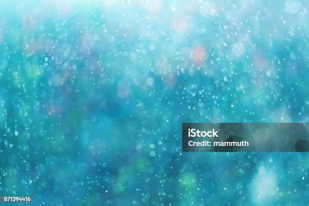 Defocused Turquise Underwater Background Stock Photo - Download Image Now - Spirituality, Backgrounds, Textured Effect