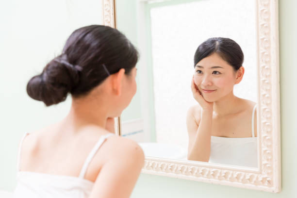 istock young asian woman in makeroom 871402746