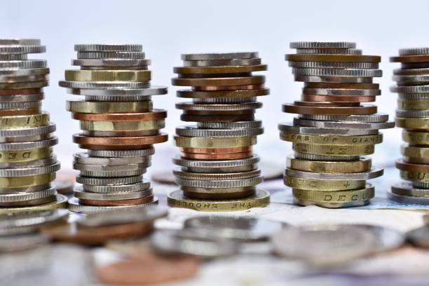 istock Close-up/Macro Study of British Coins 871420222