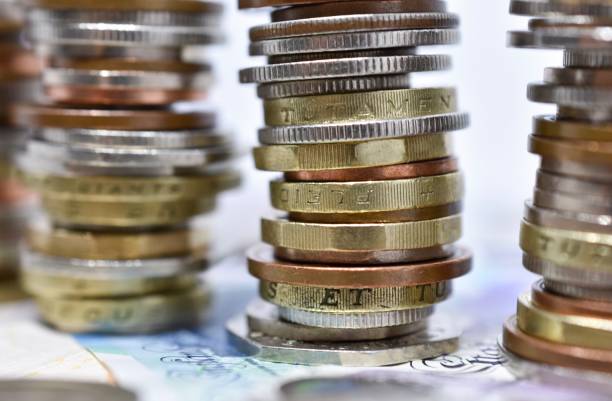 istock Close-up/Macro Study of British Coins 871420226