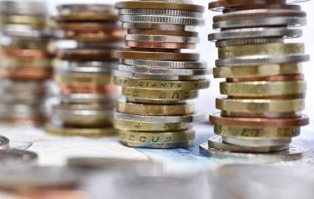 istock Close-up/Macro Study of British Coins 871420228