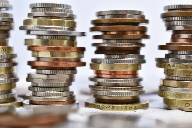 istock Close-up/Macro Study of British Coins 871420236