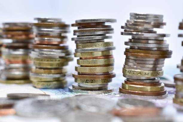 istock Close-up/Macro Study of British Coins 871420244