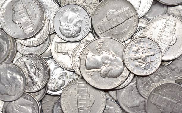 istock Close Up/Macro Study of Weathered U.S. Currencey 871420704