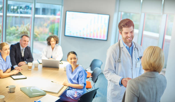 istock medical business presentation welcome 871431202