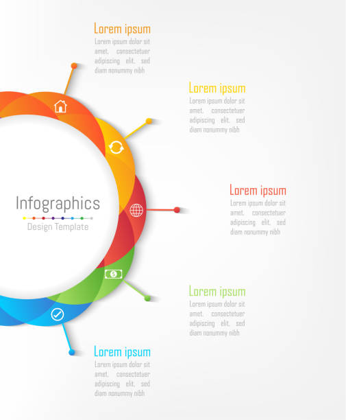 5 Part Infographic Rounded Rectangle 700+ 5 Part Infographic Vertical Stock Photos, Pictures & Royalty-Free ...