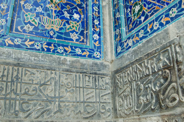 istock elements of ancient architecture of Central Asia 871460820