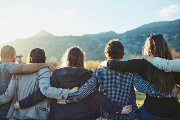 istock Admiring the beauty in nature together 871471872
