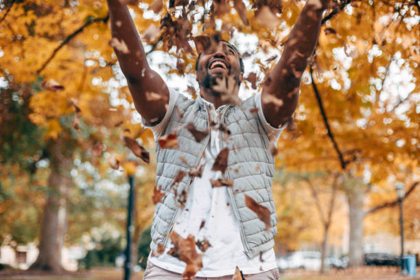 istock Happy man in park 871475660
