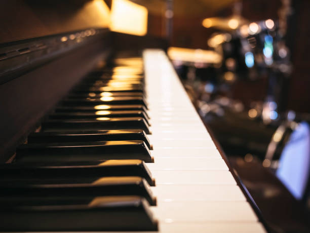 istock Piano Keyboard close up classical Music 871478700
