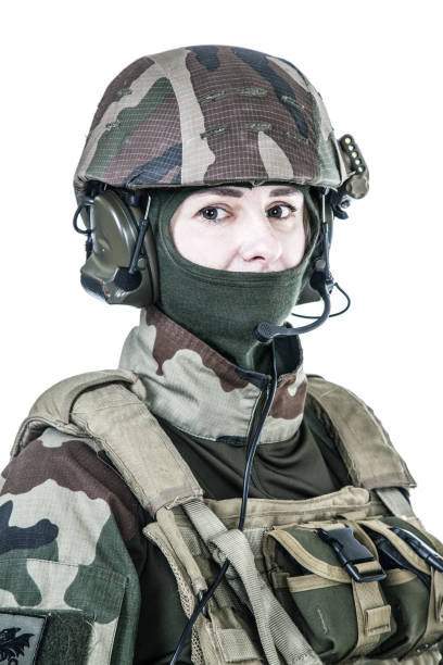 istock French paratrooper face portrait 871486094