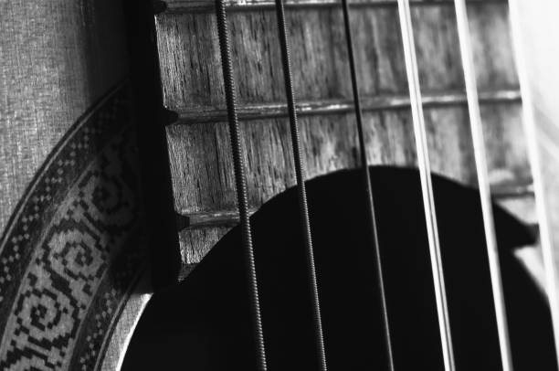 istock Macro of the Acoustic Guitar Strings 871490218