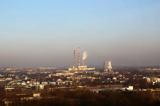 Photo of Industrial landscape,  Krakow, Poland