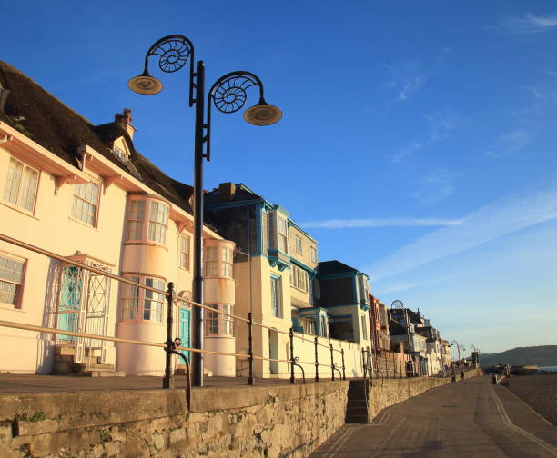 istock Lamp posts in the shape of fossil 871494536