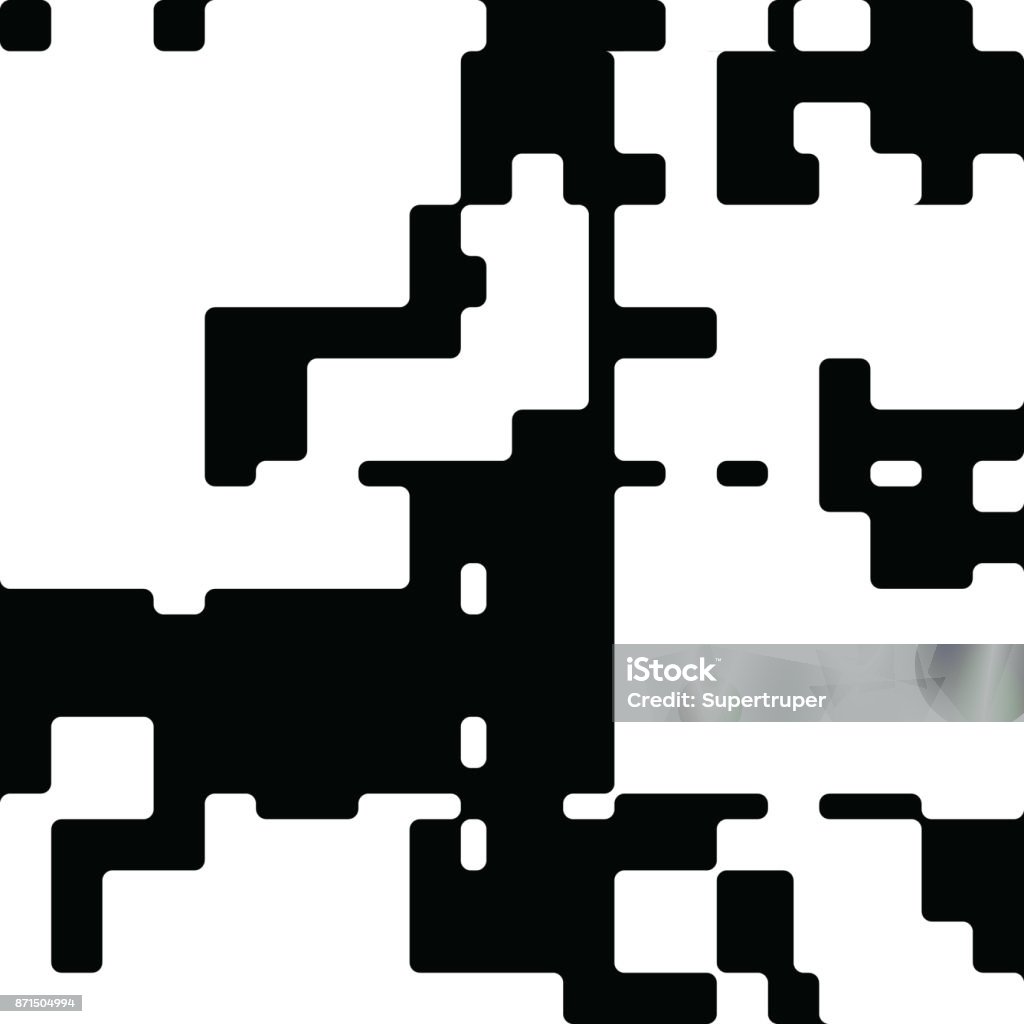 Abstract Rounded Rectangles Black And White Abstract Rounded Rectangles Art Graphic Design Stock ...