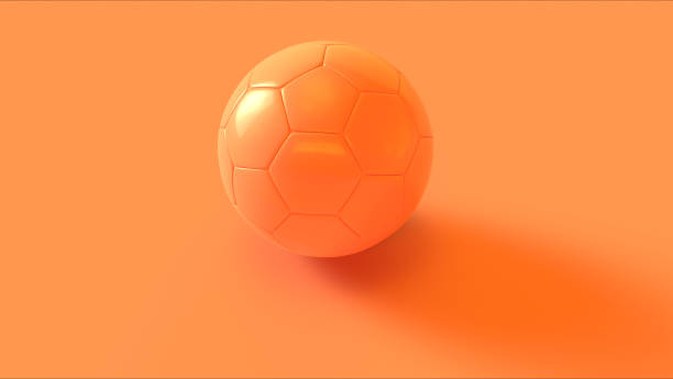 istock Orange Peach Football 871505048