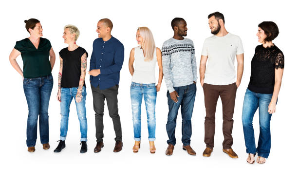 istock Happiness group of people smiling together 871519048