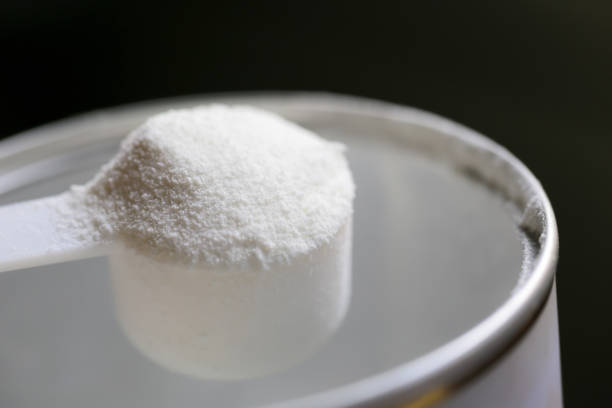 istock Collagen powder on a cup - Hydrolyzed 871526074