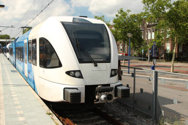 istock Local commuter train at Zwolle Central station 871529984
