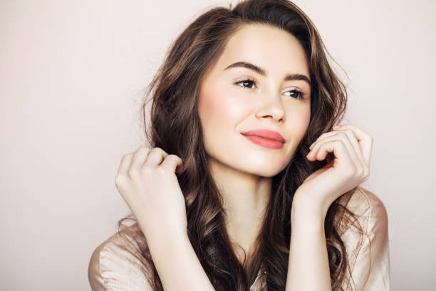 istock Studio shot of young beautiful woman 871536604