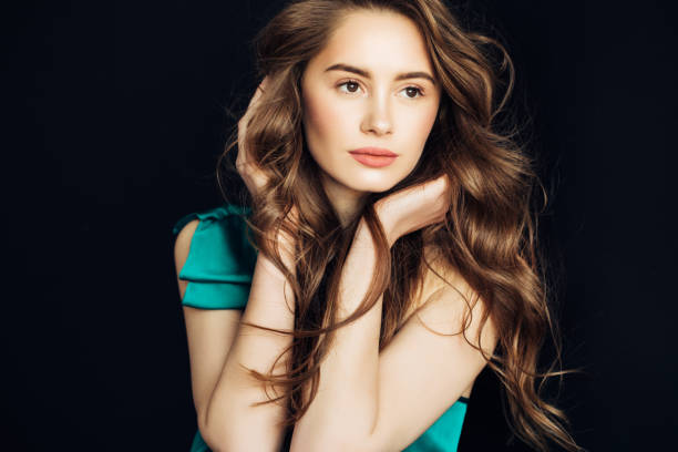 istock Studio shot of young beautiful woman 871536664
