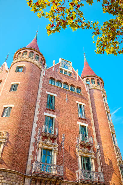 istock Outside the Casa Terrades (Casa de les Punxes) Barcelona 871544262