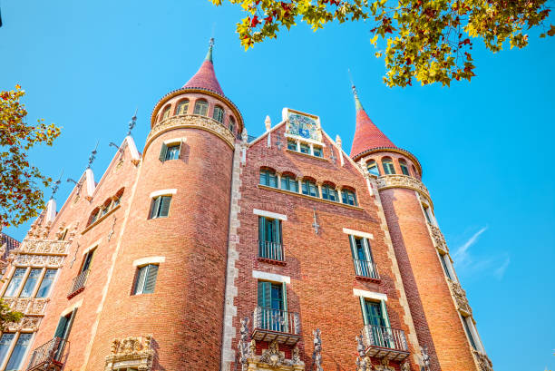 istock Outside the Casa Terrades (Casa de les Punxes) Barcelona 871544304