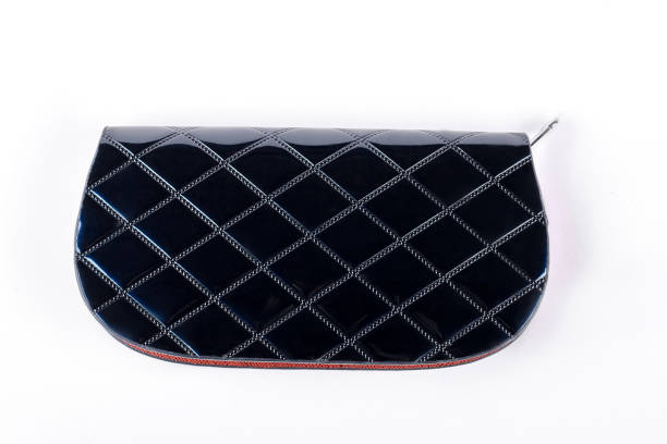 istock Female stylish black purse. 871565036