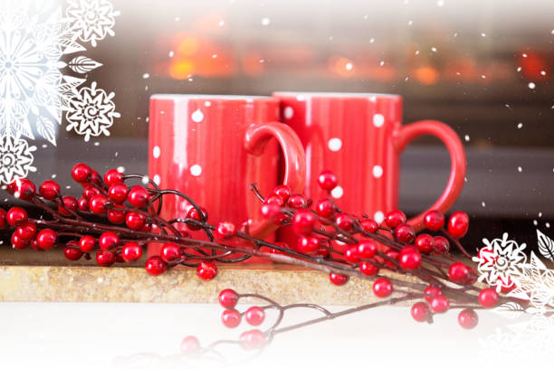 istock winter tea cups in front of fireplace 871565494