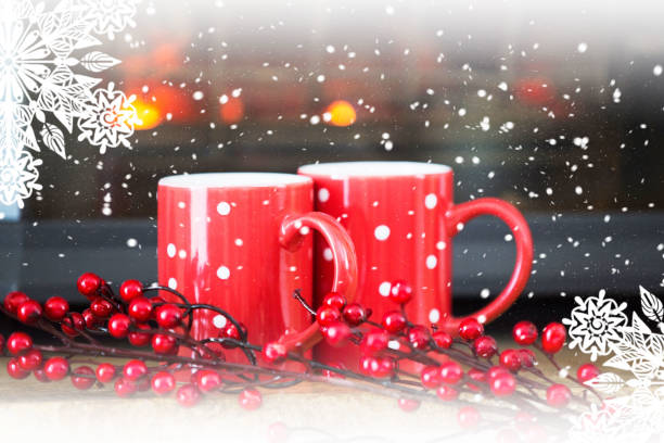 istock winter tea cups in front of fireplace 871565540