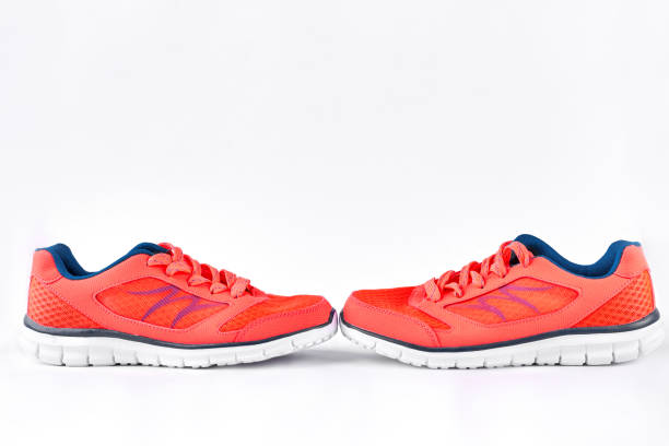 istock Fashion sport trainers, white background. 871577796