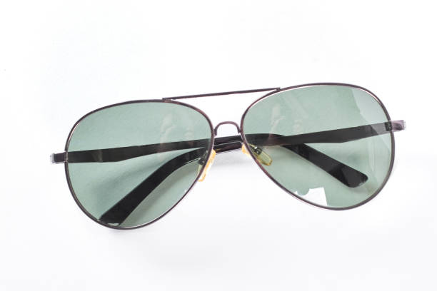istock Sunglasses in a thin metal rim. 871580934
