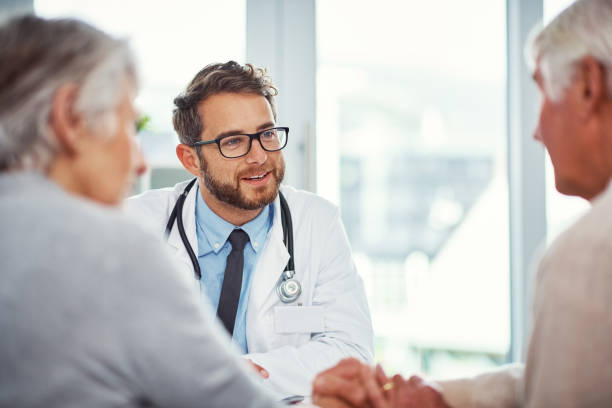 istock They trust him for his expert medical advice 871584568