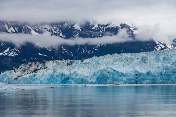 istock Blue Ice of Glacier Hubbard 871613512