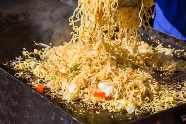 istock Fried noodle made with festival 871617724