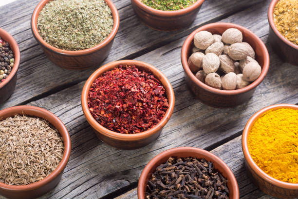 istock Colection of indian spices 871618428