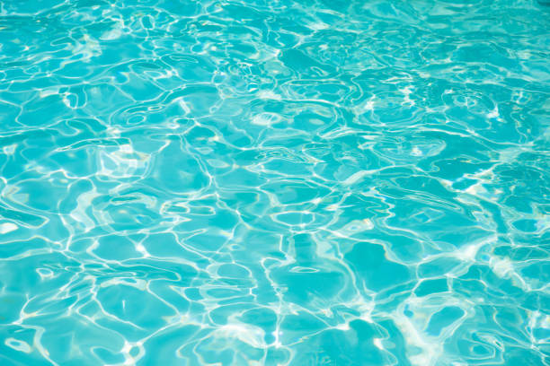 istock Blue and bright ripple water and surface in swimming pool , Beautiful motion gentle wave in pool 871620998